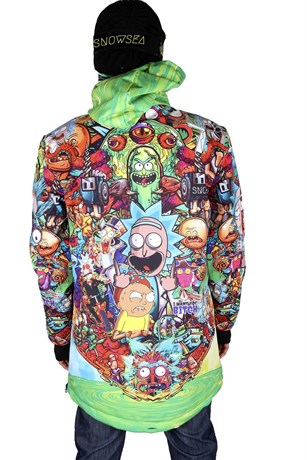 Rick and Morty Snowboard or Ski Jacket