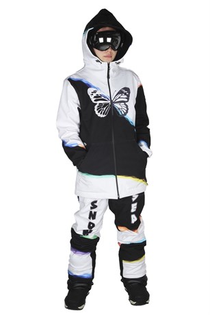 Snowsea SS7792-1 Kelebek Etkisi Tasarım Snowboard Takımı