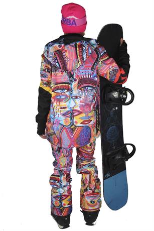 Snowsea SS7978 Artistic Touch Kadın Snowboard Mont & Pantolon Takımı