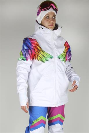 Snowsea White Angel Snowboard Mont & Pantolon Takımı