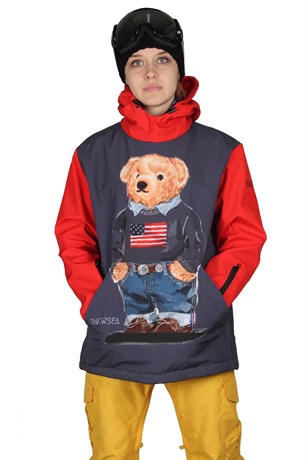 Teddy Bayan - Erkek Snowboard ve Kayak Montu / Snowsea SS7626-1