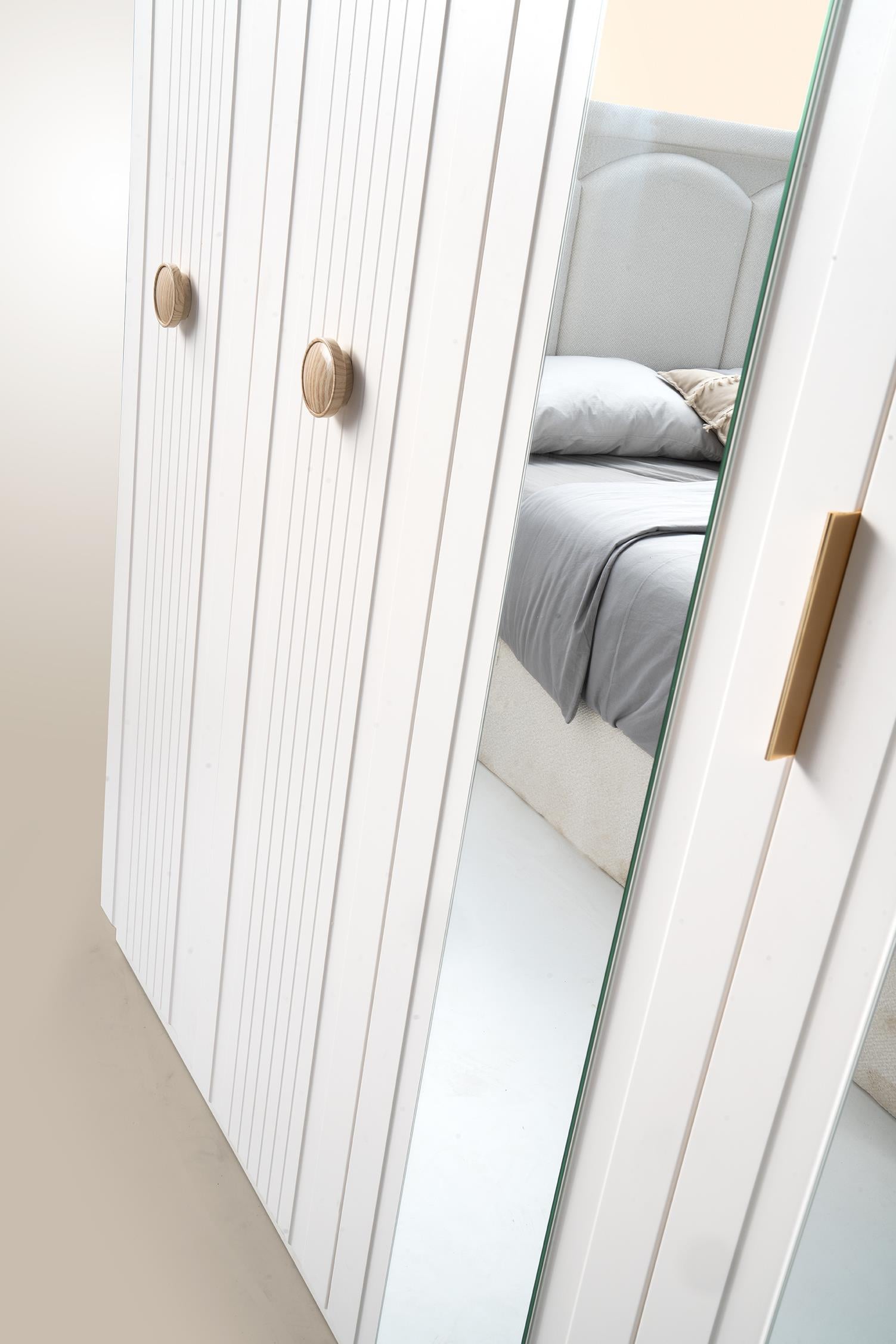 Aren %100 MDF 6 Kapaklı Modern Dolap