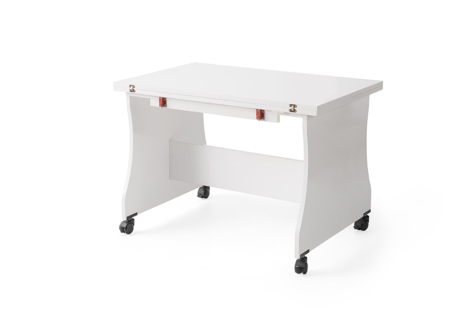 Bade Tekerlekli Açılır Orta Sehpa 60*95cm Demonte