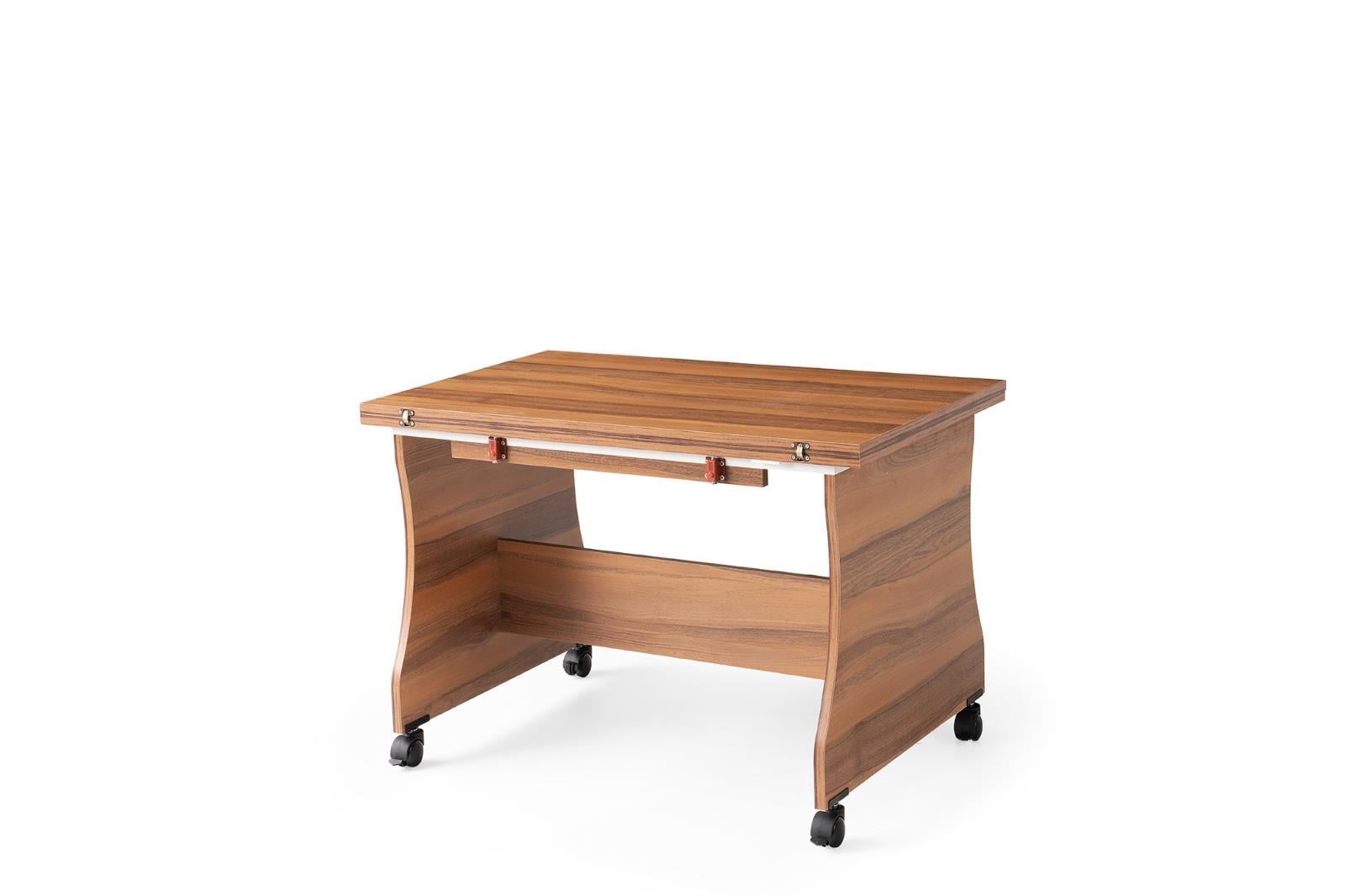 Bade Tekerlekli Açılır Orta Sehpa 60*95cm Demonte