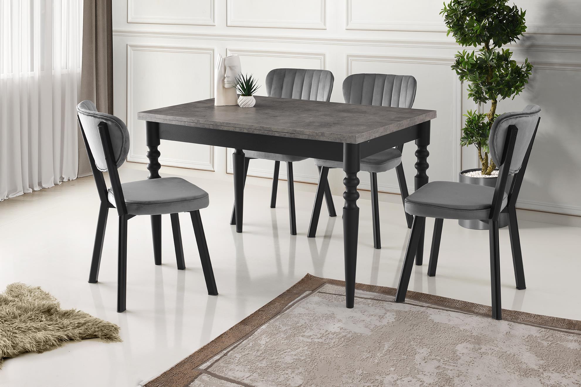 Didim Star Açılır Mutfak Masa Sandalye Takımı