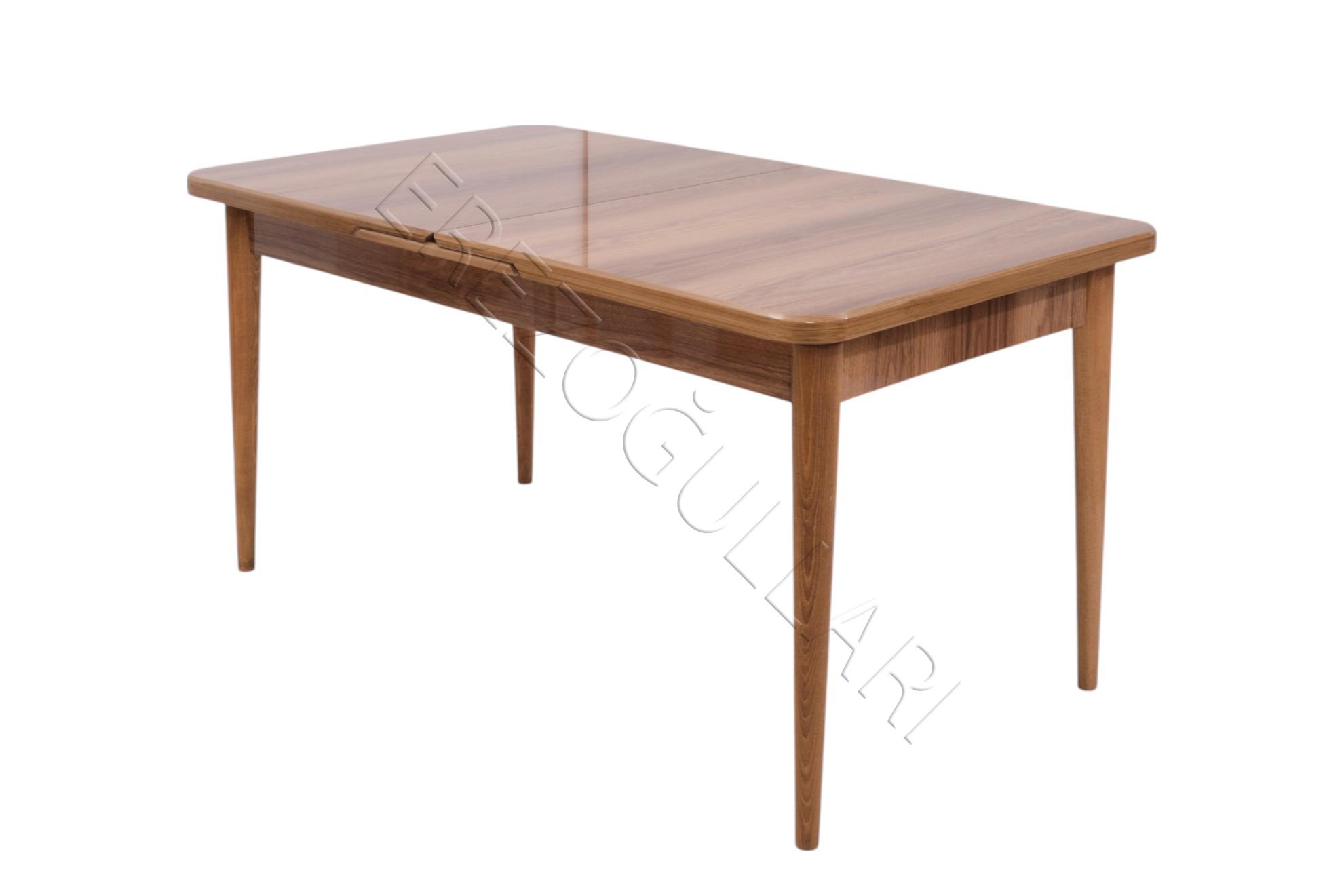 Duru MDF Lak Panel Açılır Yemek Mutfak Masası 90x160