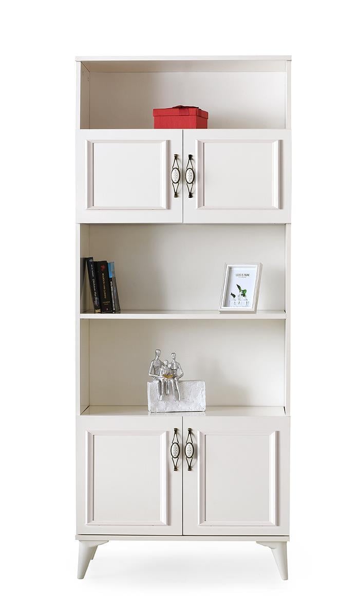Irmak Dolaplı 5 Raflı Kitaplık 80x30x195cm