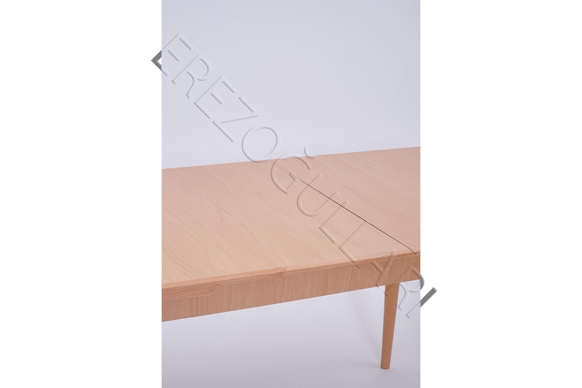 Kayın Boyalı Mdf Mutfak Masası 80x130