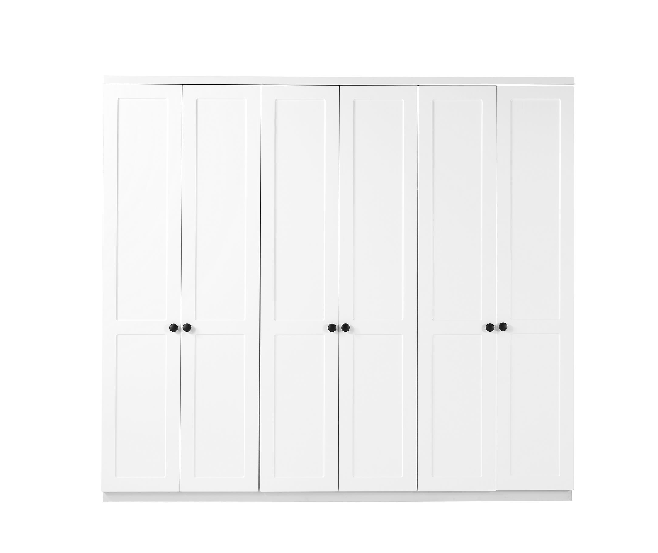 Natura %100 MDF 6 Kapaklı Modern Dolap