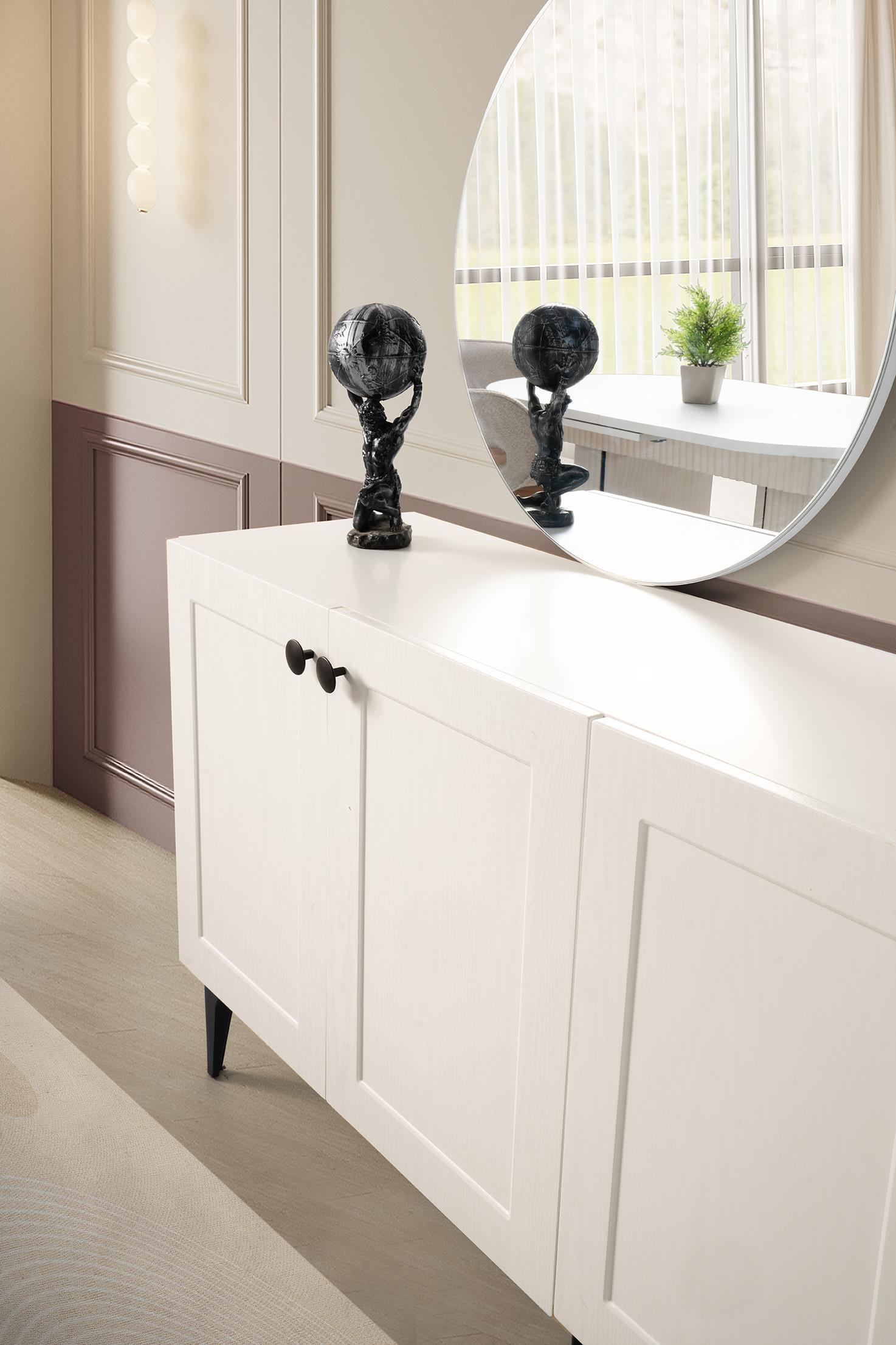 Natura %100 MDF Modern Bohem Yemek Odası Takımı