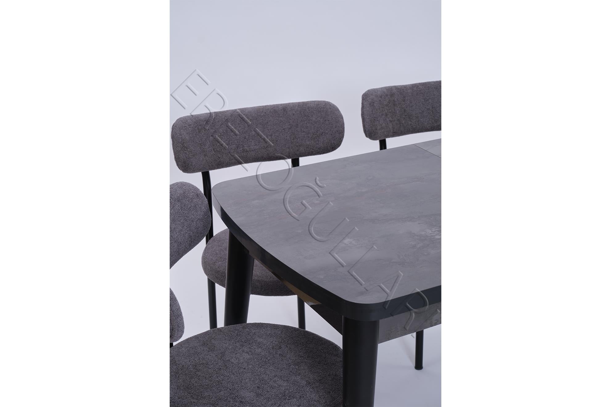 Nehir Alfa Lak Panel Açılır Mutfak Masa Takımı 75x130cm