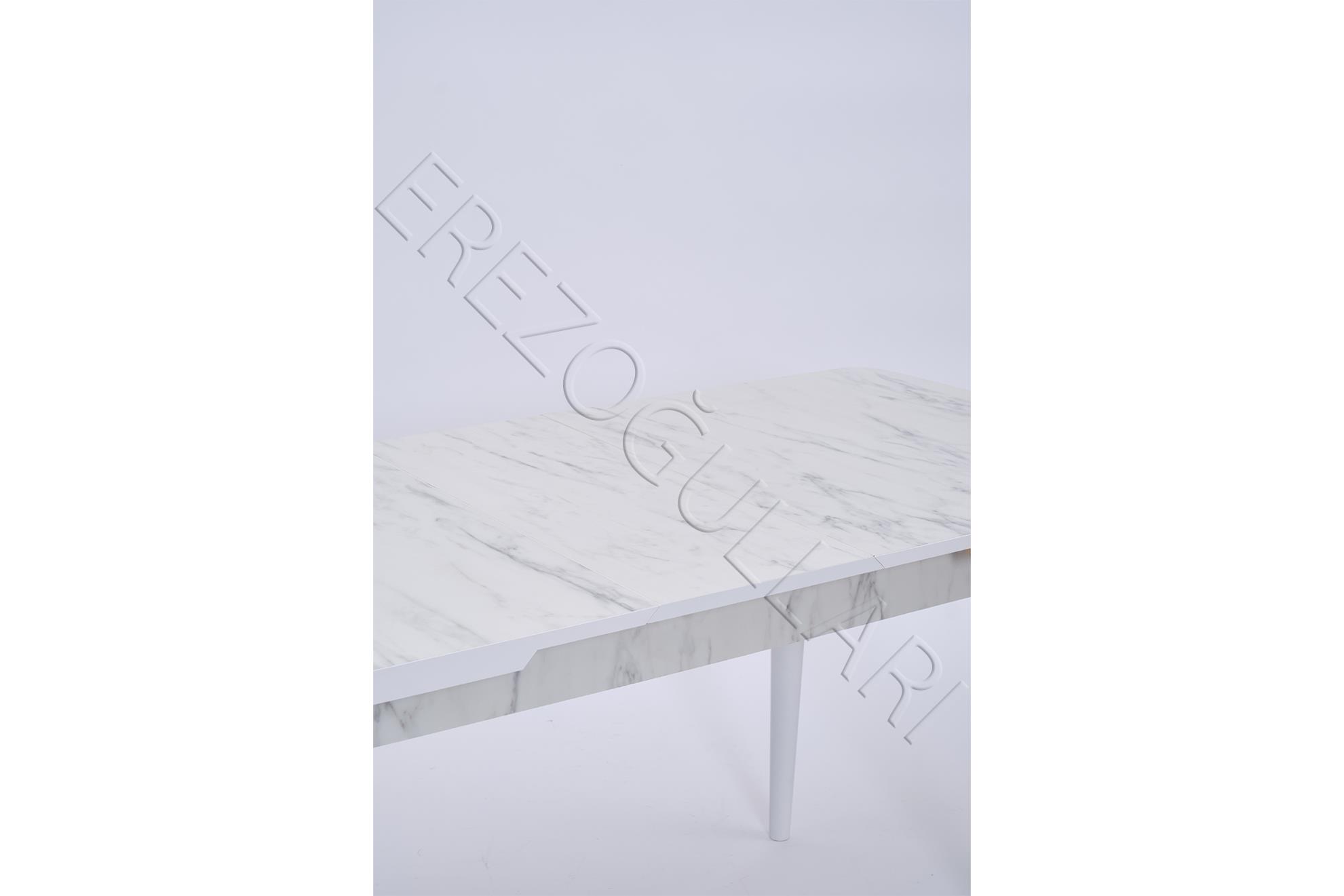 Nehir Beta Banklı Lak Panel Açılır Mutfak Masa Takımı 75x130cm