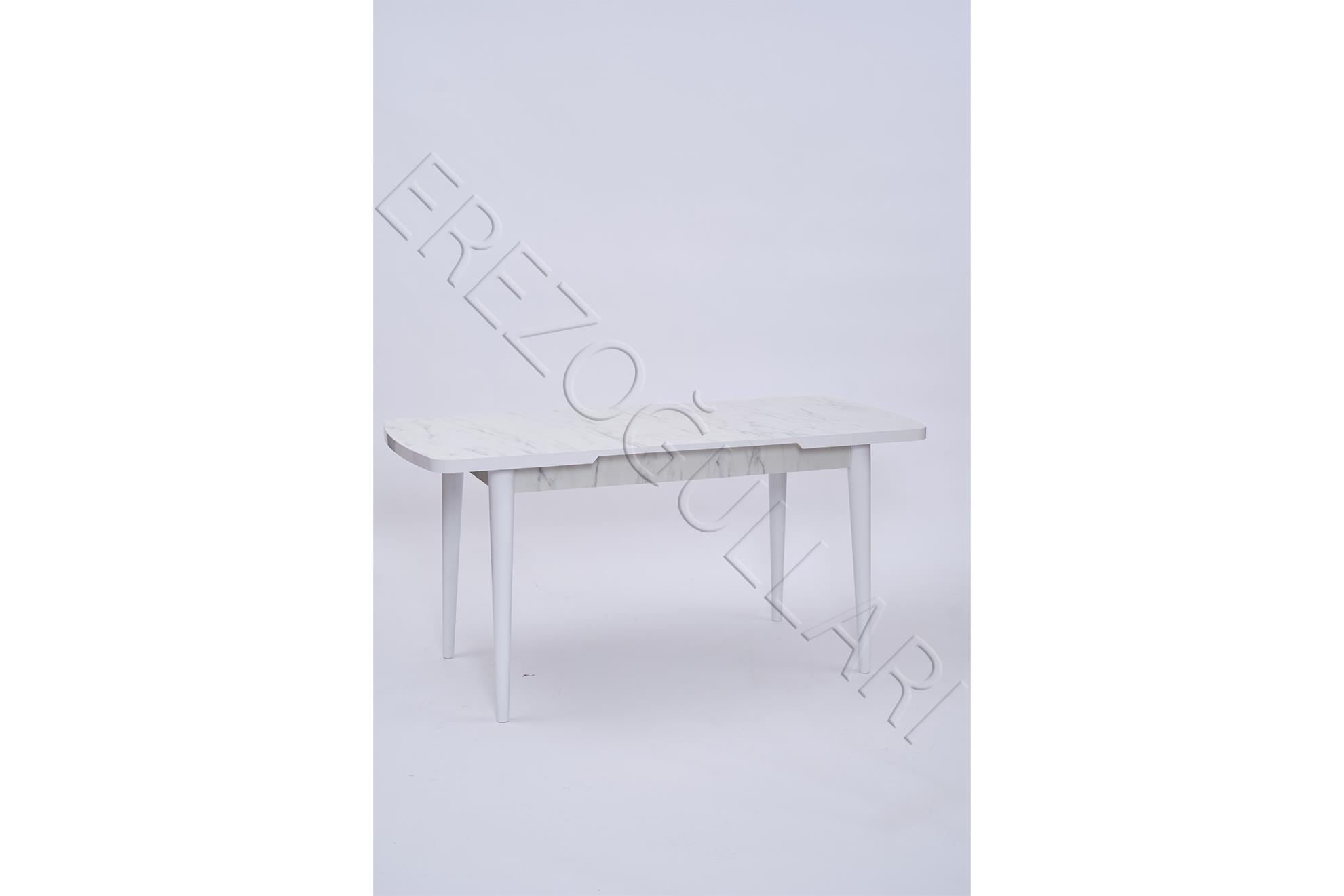 Nehir Beta Banklı Lak Panel Açılır Mutfak Masa Takımı 75x130cm