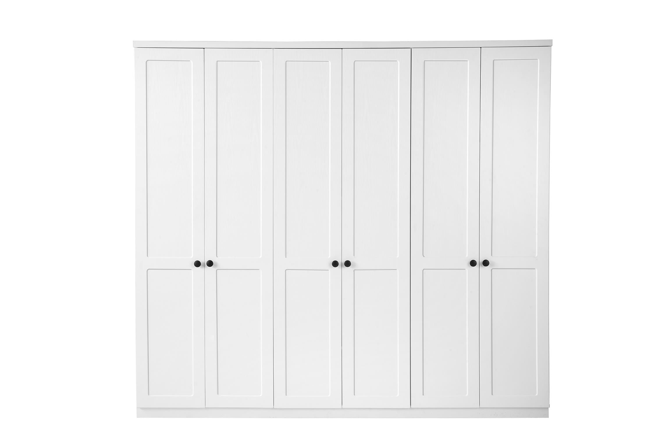 New Line %100 MDF 6 Kapaklı Modern Dolap