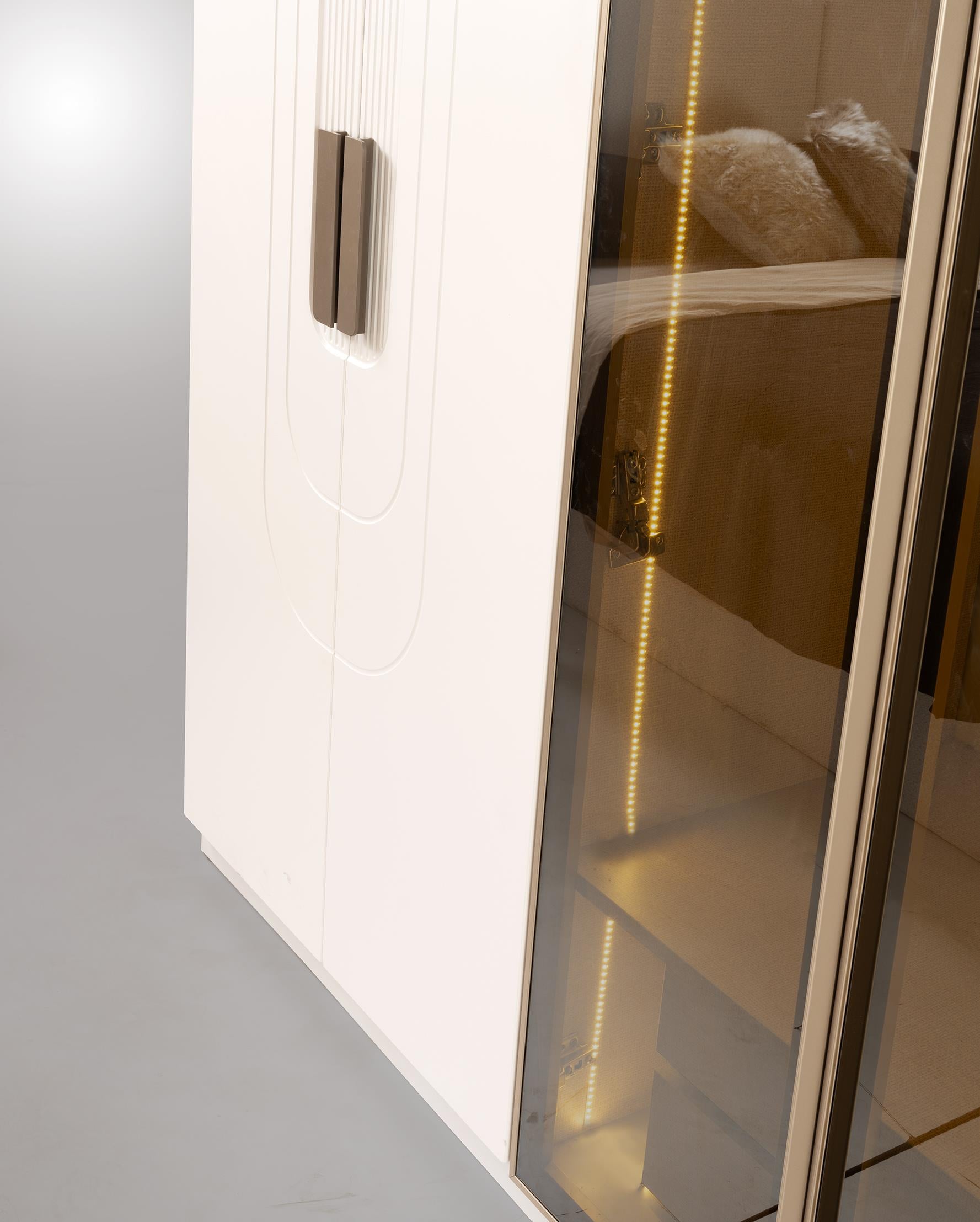 Nova %100 MDF 6 Kapaklı Modern Dolap