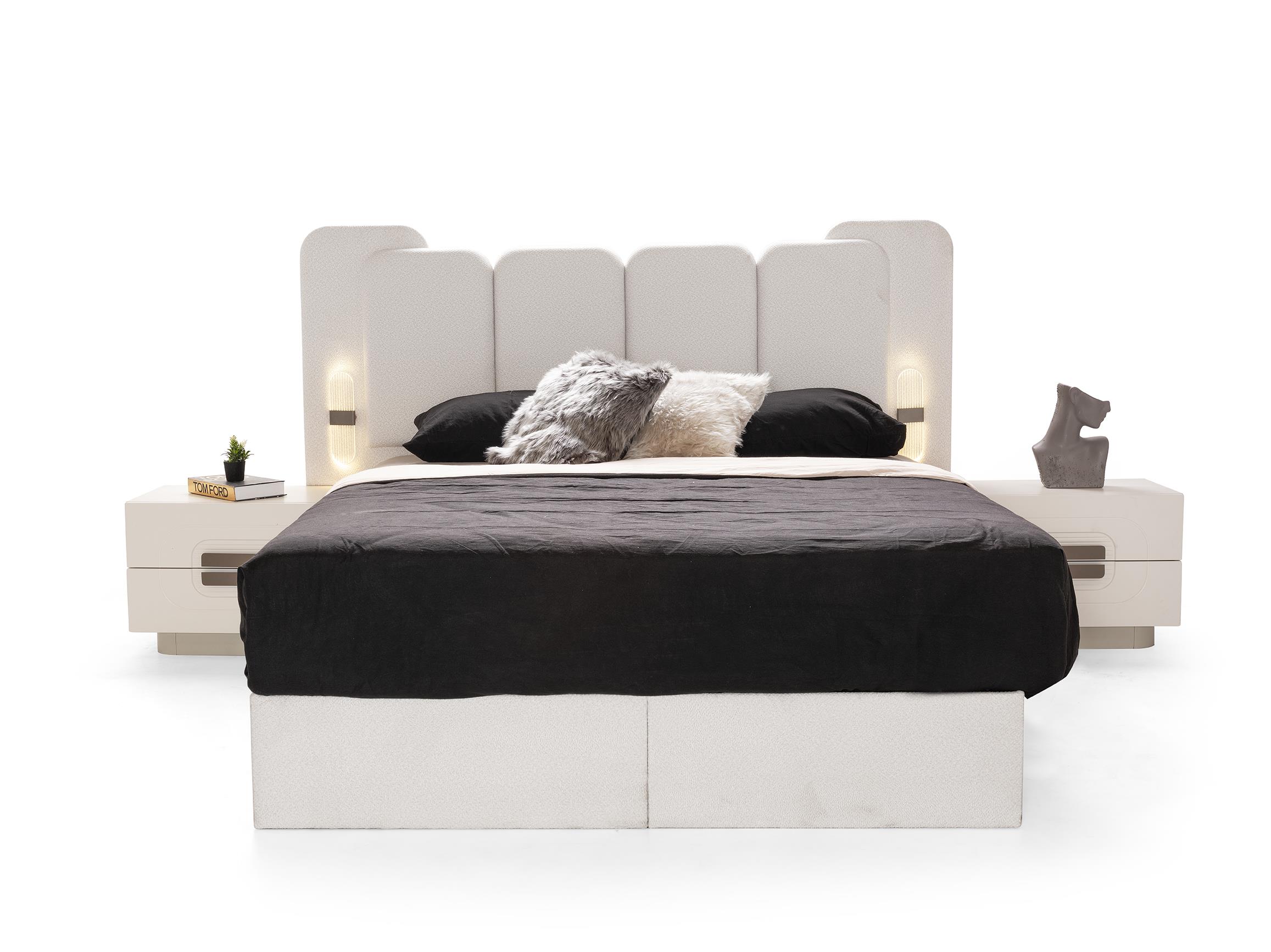 Nova %100 MDF 6 Kapaklı Modern Yatak Odası Takımı Başlıklı