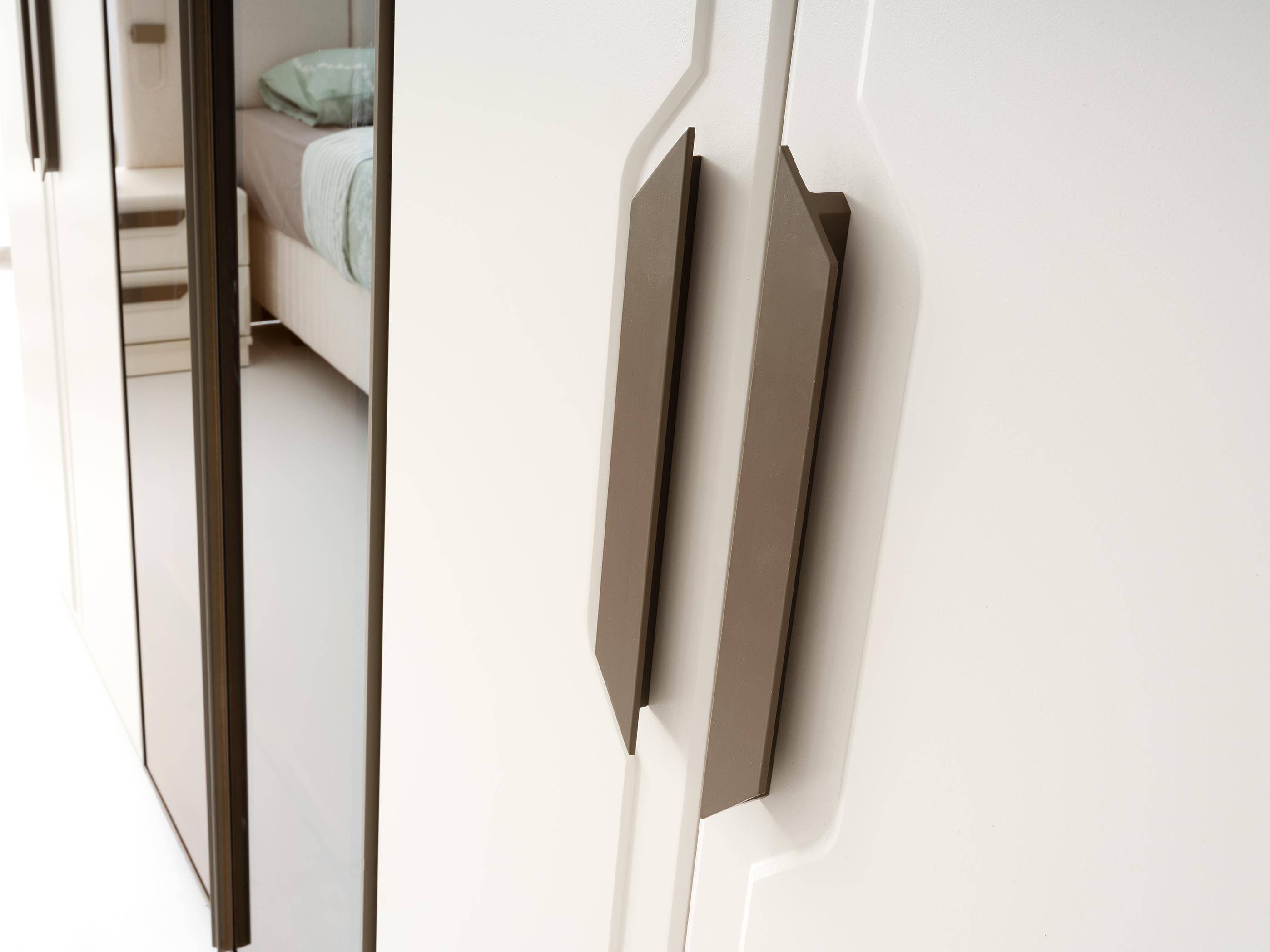 Oslo %100 MDF 6 Kapaklı Modern Dolap