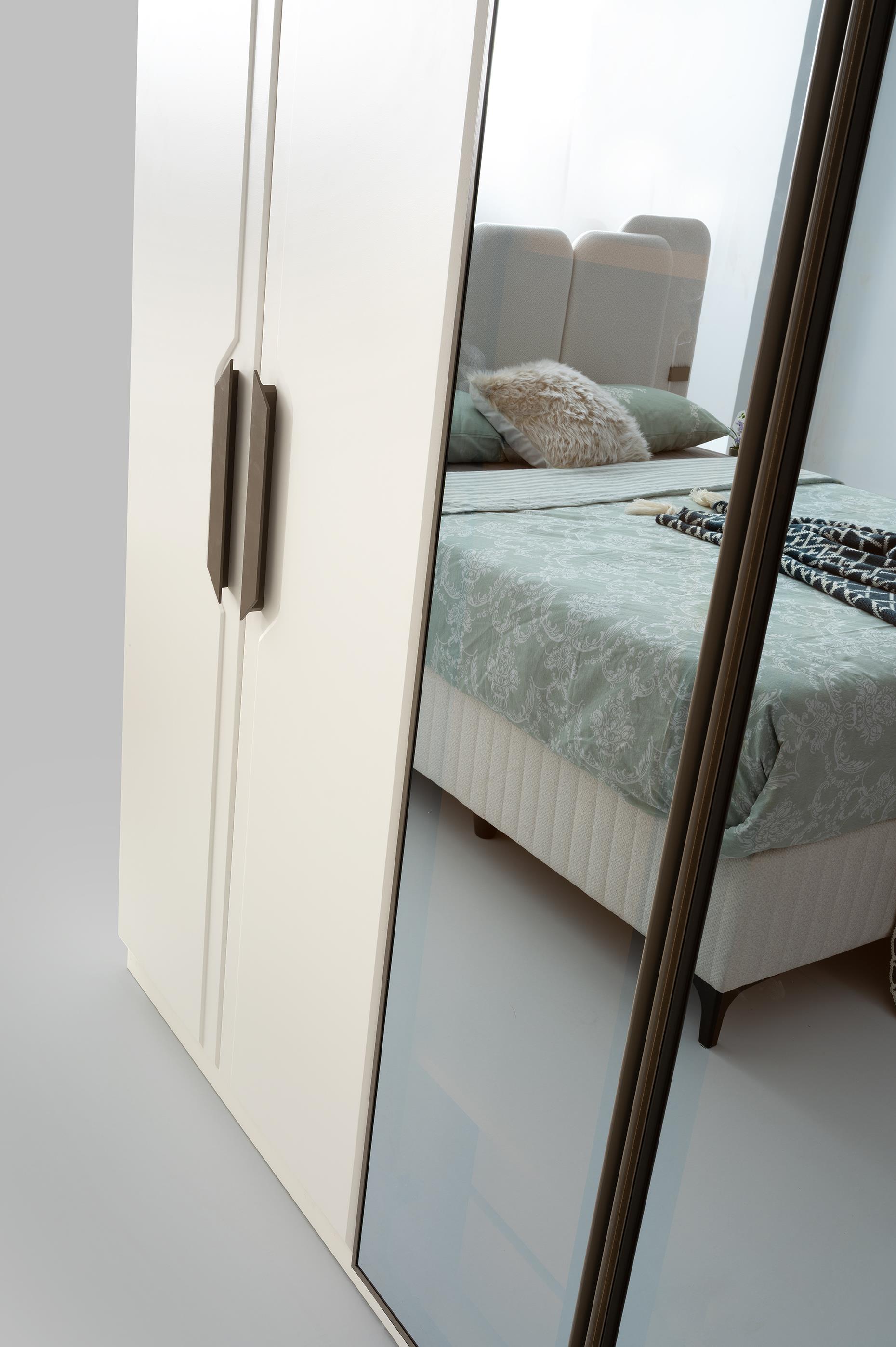 Oslo %100 MDF 6 Kapaklı Modern Dolap
