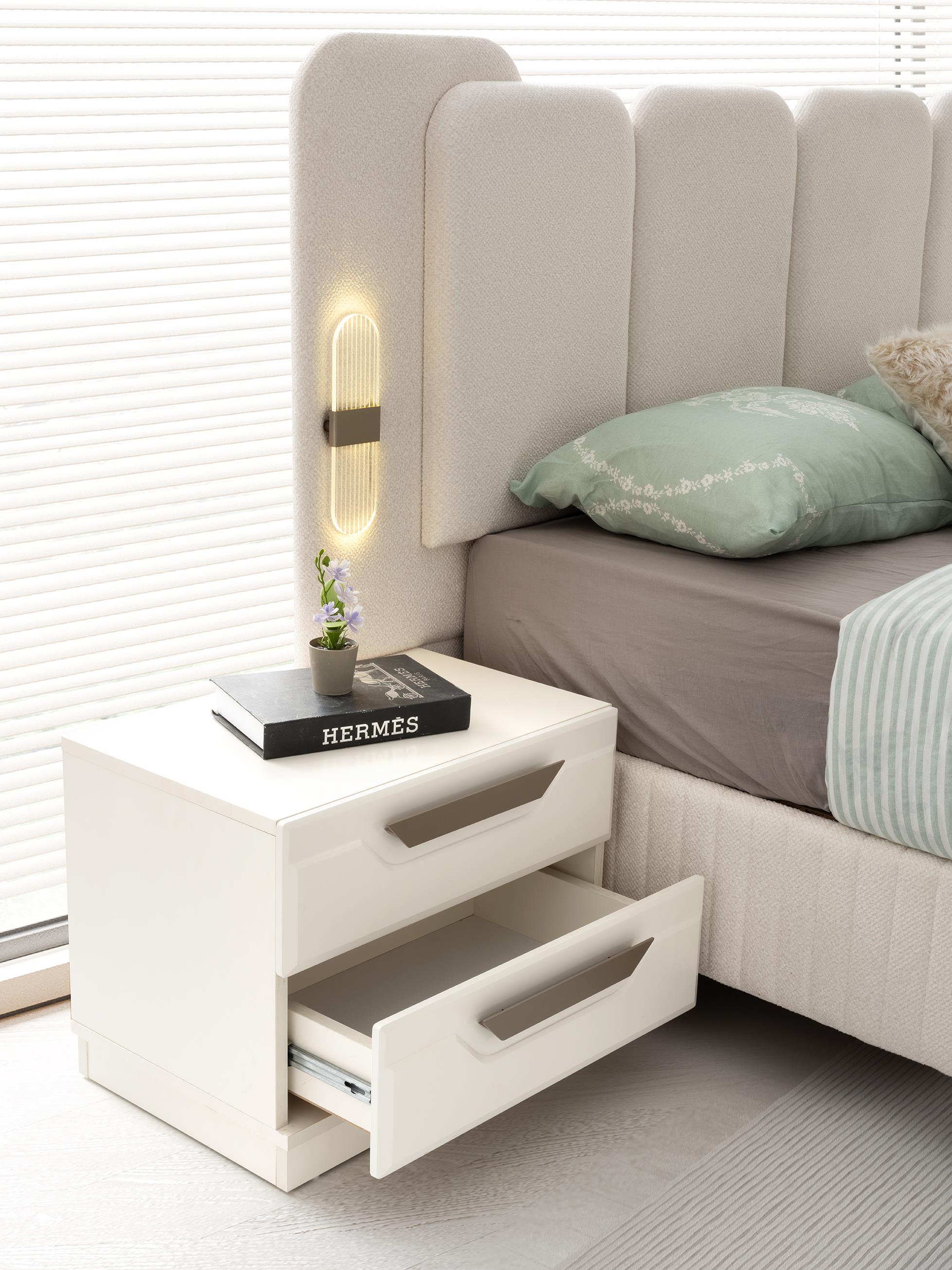 Oslo %100 MDF 6 Kapaklı Modern Yatak Odası Takımı Başlıklı