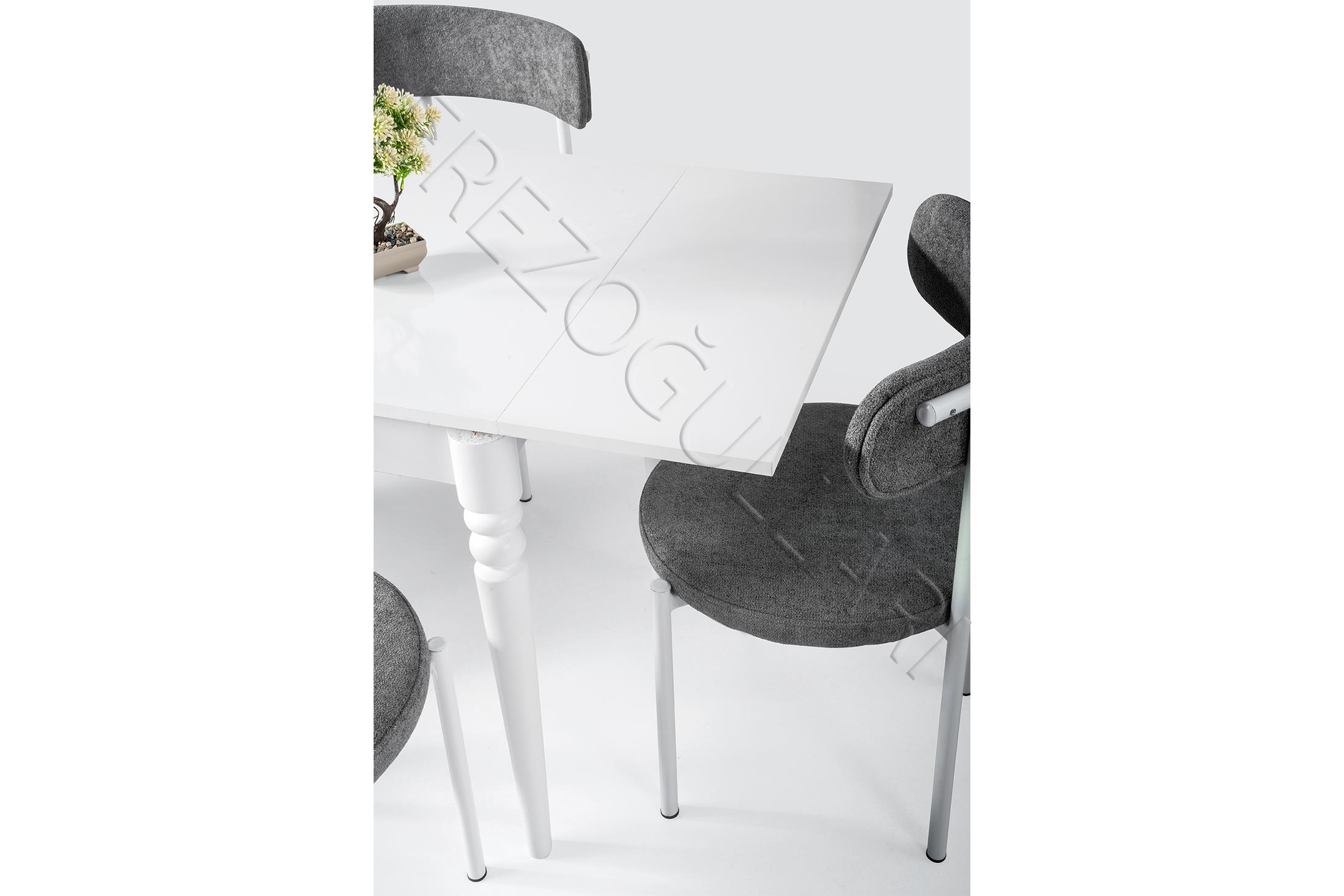 Pınar Alfa Açılır Mutfak Masa Sandalye Takımı 70x80