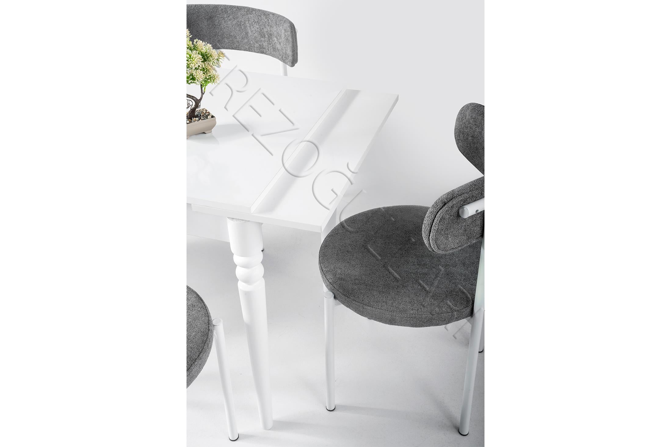 Pınar Alfa Açılır Mutfak Masa Sandalye Takımı 70x80
