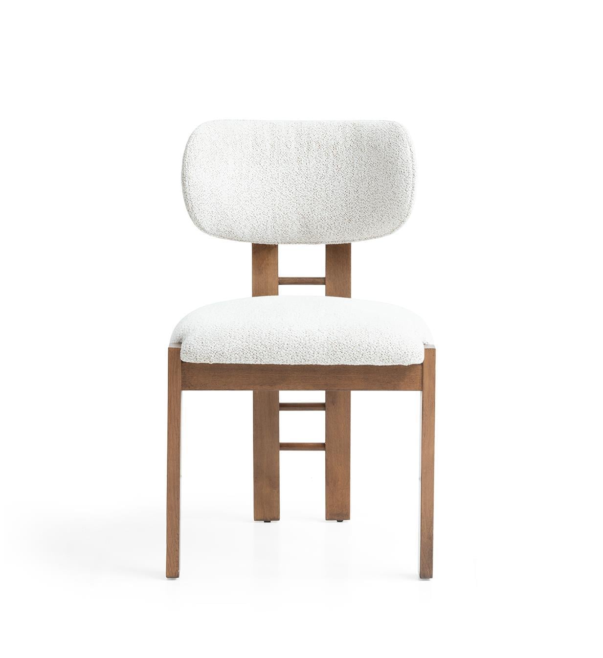 Rodi Ahşap Boyalı Yemek Sandalyesi 2 Li Set