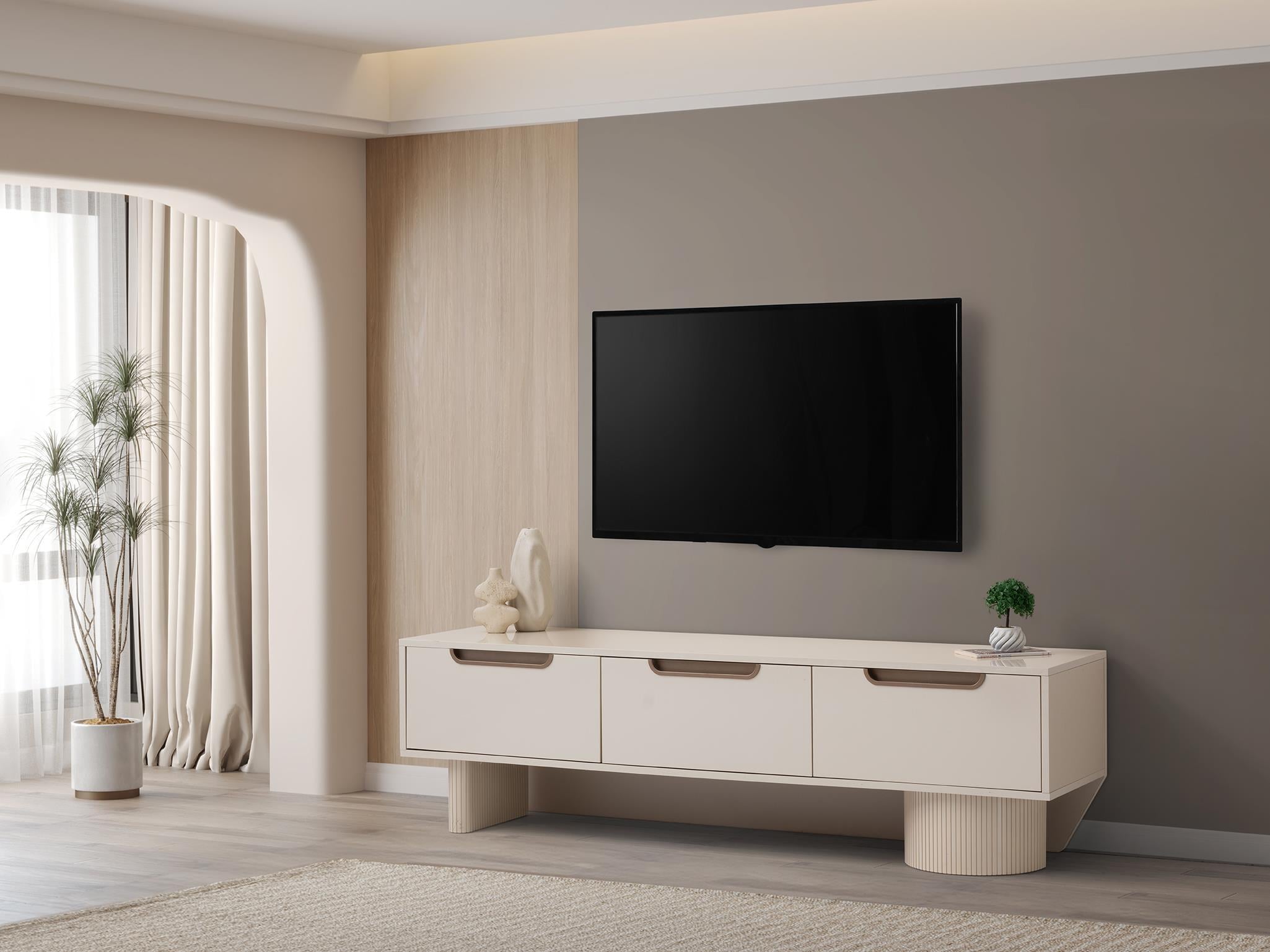 Vizyon Modern Dolaplı Tv Ünitesi 180*45*51