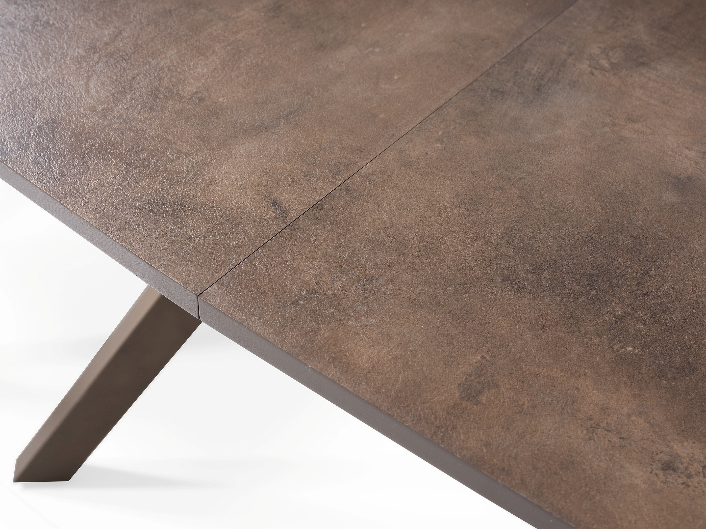 Venedik Retro Bronz MDF Açılır Mutfak Masa Takımı 80*130cm