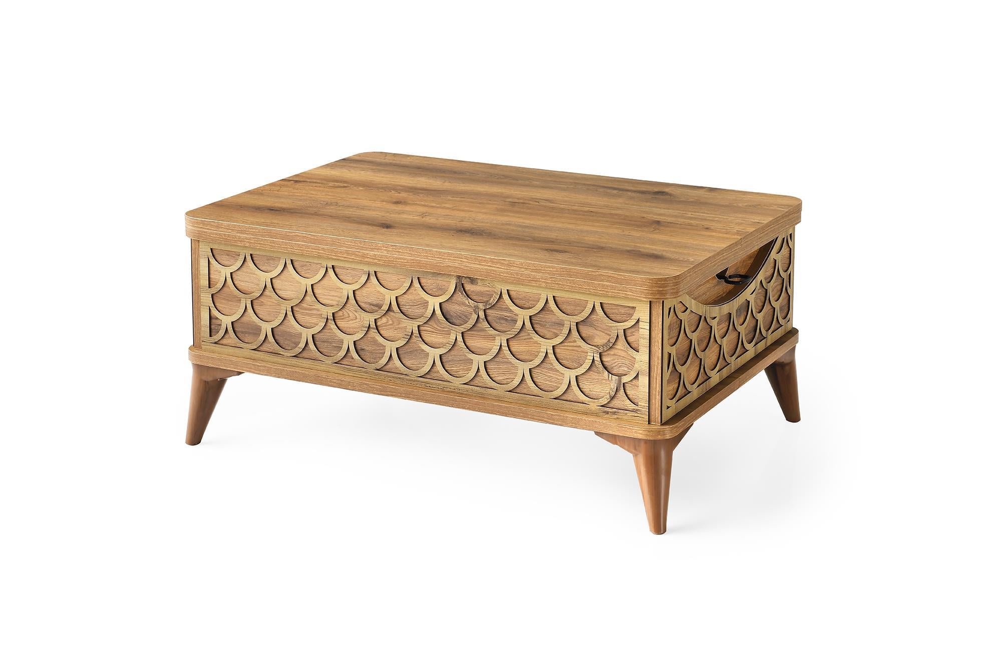 Vezir 5 Kademeli Çekmeceli Akıllı Sihirli Orta Sehpa 60x90