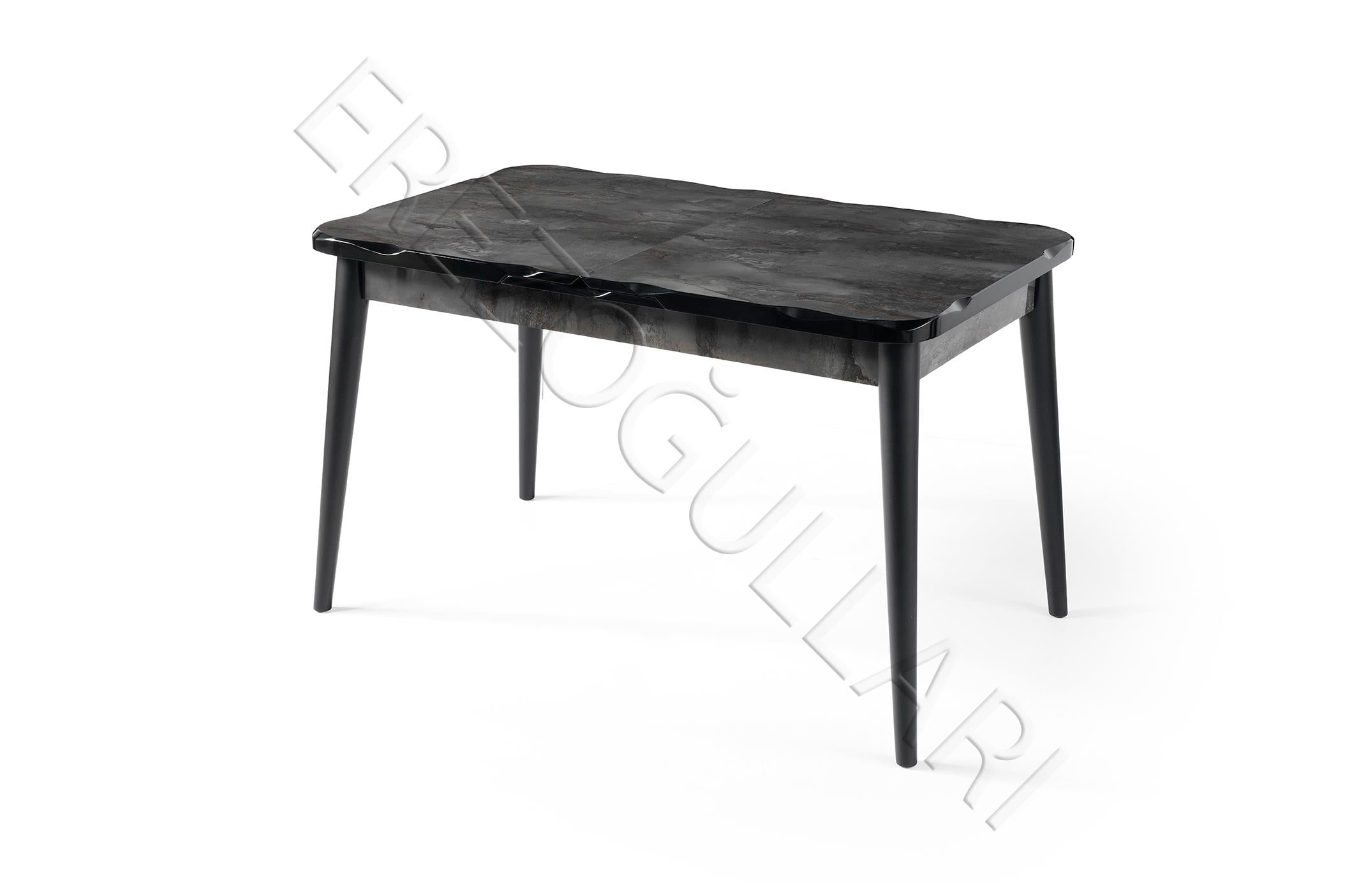 Yakamoz MDF HighGloss Mutfak Masası 80x130