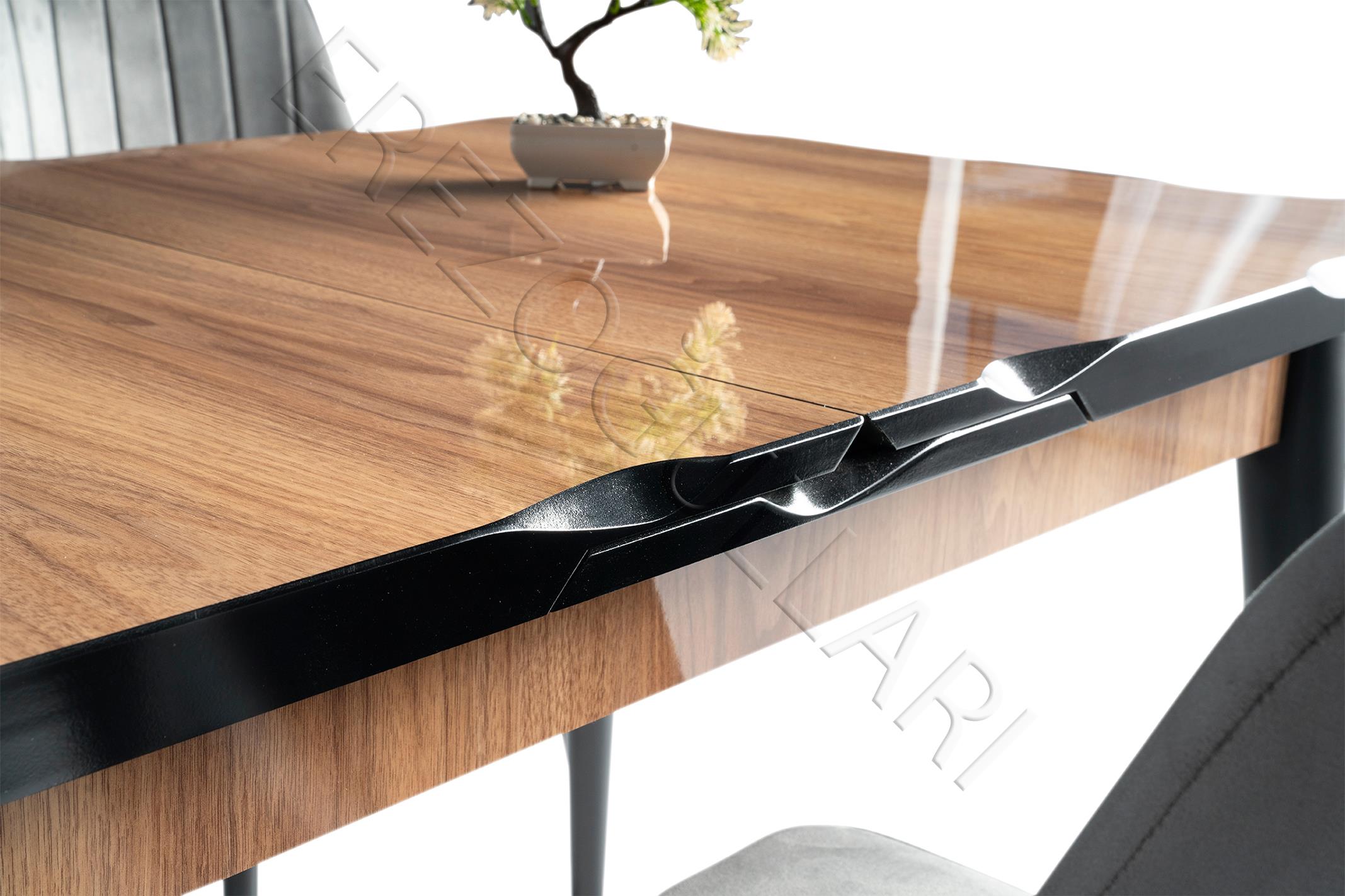 Yakamoz Milano MDF Mutfak Masa Sandalye Takımı 80x130
