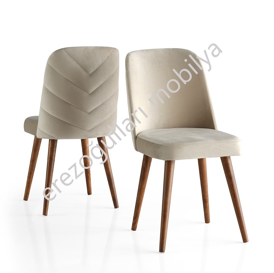Modern Yemek Odası Mutfak Sandalyesi Venedik 2 Li Set 