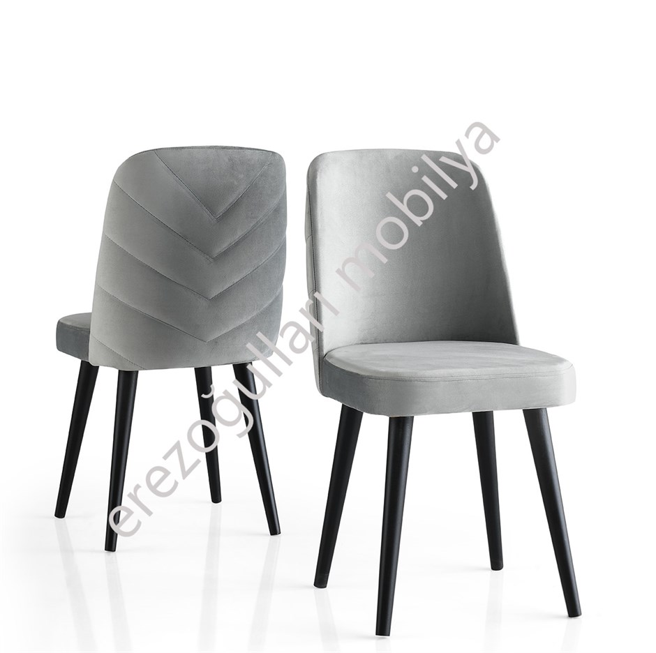 Modern Yemek Odası Mutfak Sandalyesi Venedik 2 Li Set 