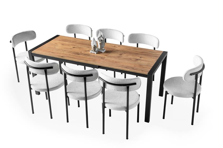 Açılır Yemek Toplantı Masası 75x120 cm