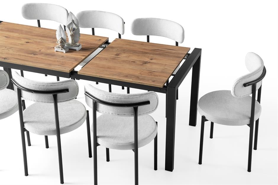 Açılır Yemek Toplantı Masası 75x120 cm