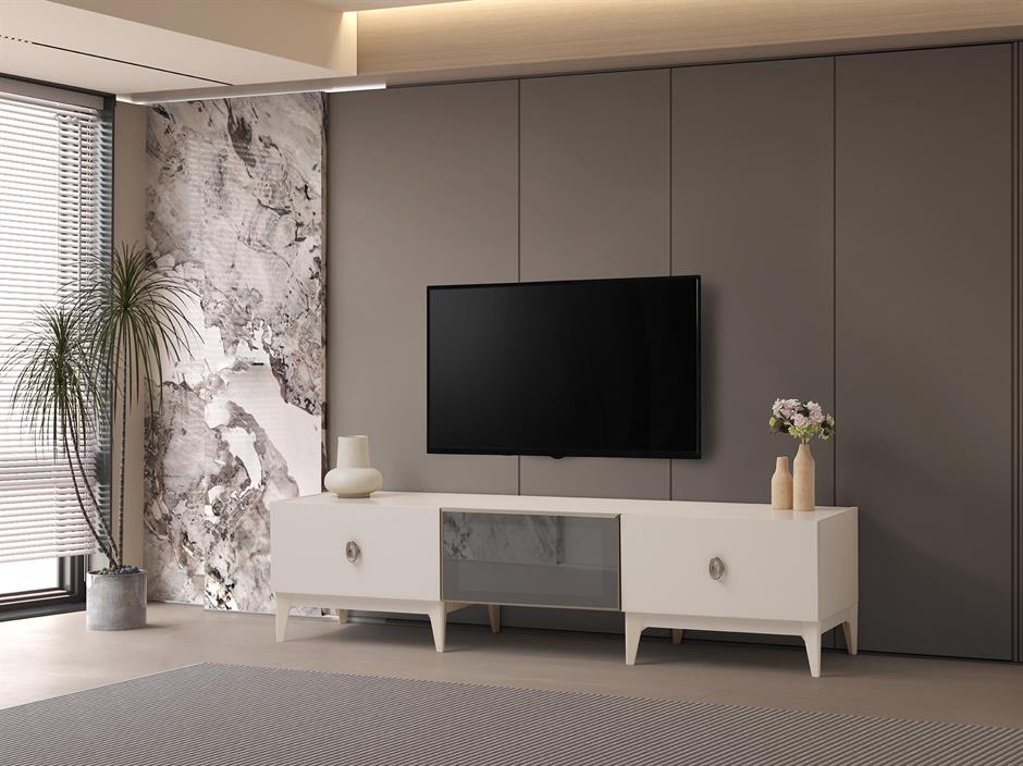 Ahsen Modern Dolaplı Tv Ünitesi 180*45*45