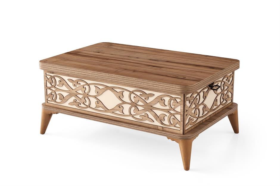 Akasya 5 Kademeli Akıllı Sihirli Orta Sehpa 114 60x90  