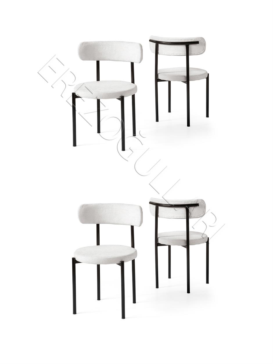 Alfa Metal Mutfak Sandalyesi 4 Lü Set 