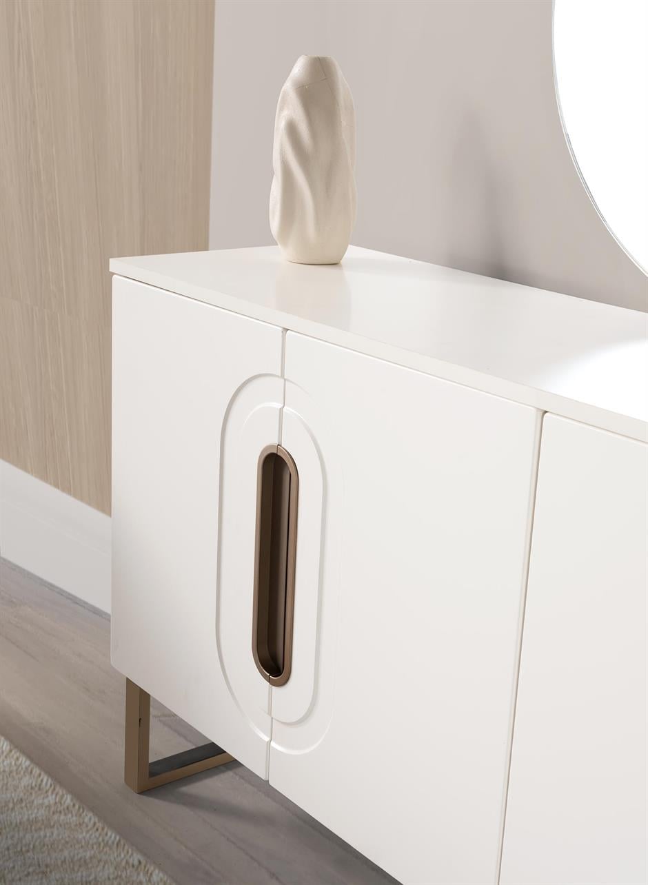 Aura %100 MDF Modern Bohem Yemek Odası Takımı