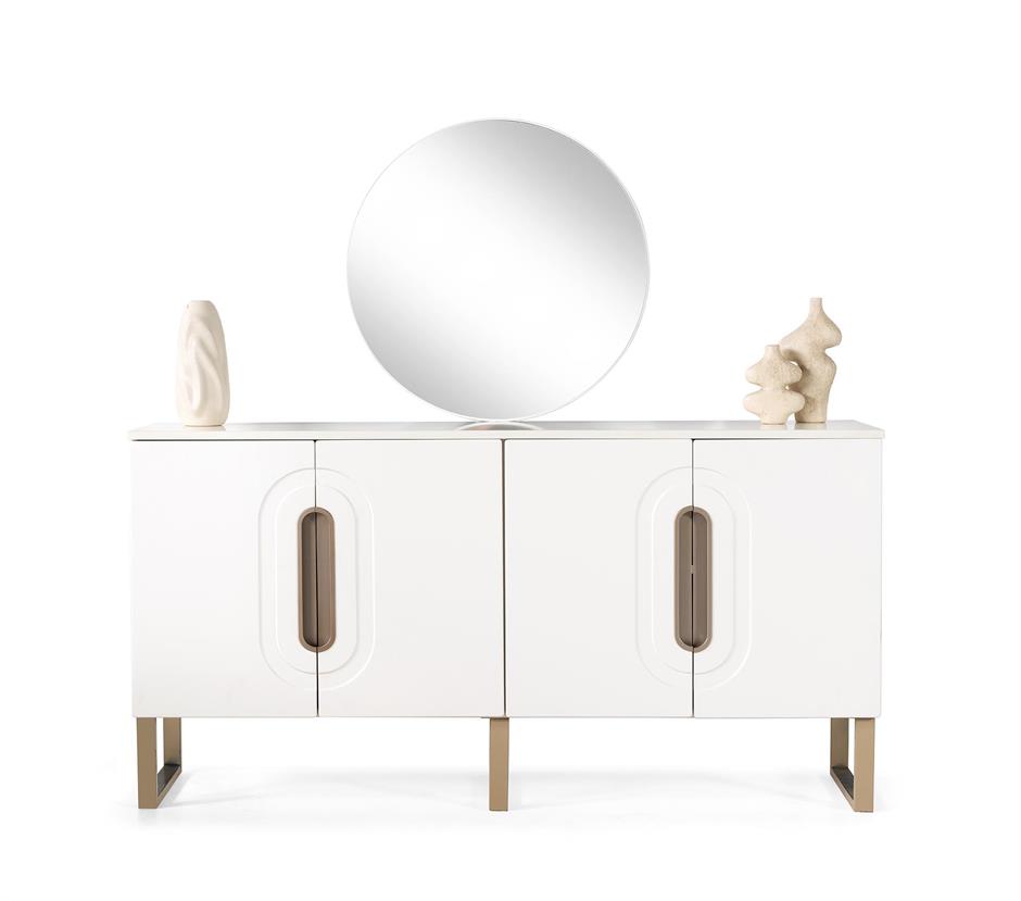 Aura %100 MDF Modern Bohem Yemek Odası Takımı