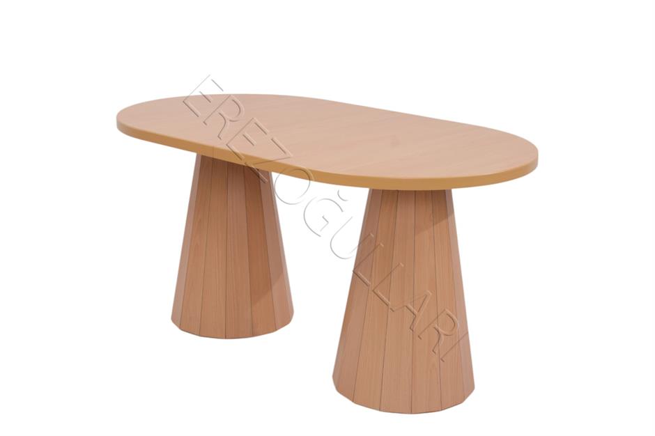 Bohem Açılır MDF Lak Panel Yemek Masası 90x160cm