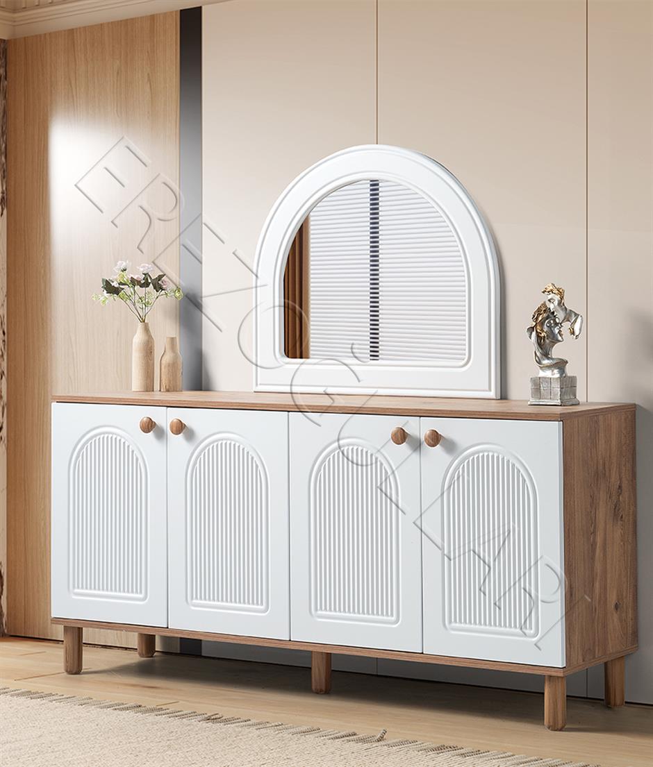 Bohem Çiğdem Konsol Büfe Aynasız 161x45x83cm