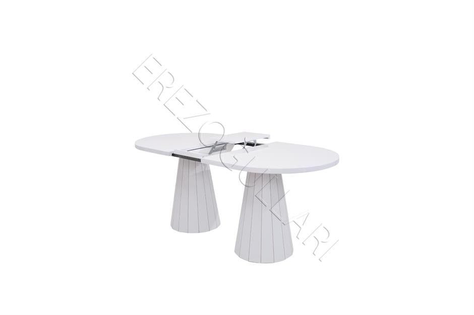 Bohem Norte Lak Panel Açılır Yemek Masa Sandalye Takımı 90x160cm