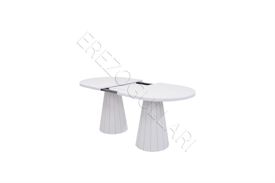 Bohem Norte Lak Panel Açılır Yemek Masa Sandalye Takımı 90x160cm