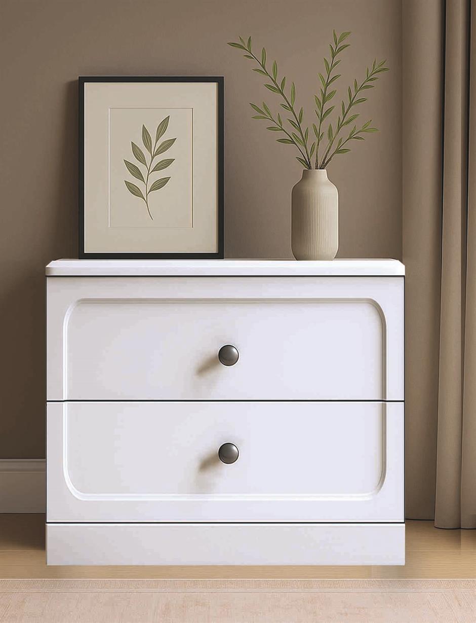 Defne %100 MDF 6 Kapaklı Modern Yatak Odası Takımı Başlıklı