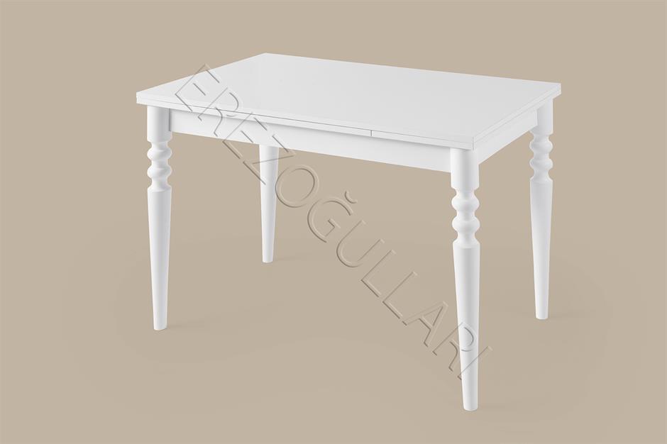 Didim Beyaz Beta Açılır Mutfak Masa Sandalye Takımı 80x120