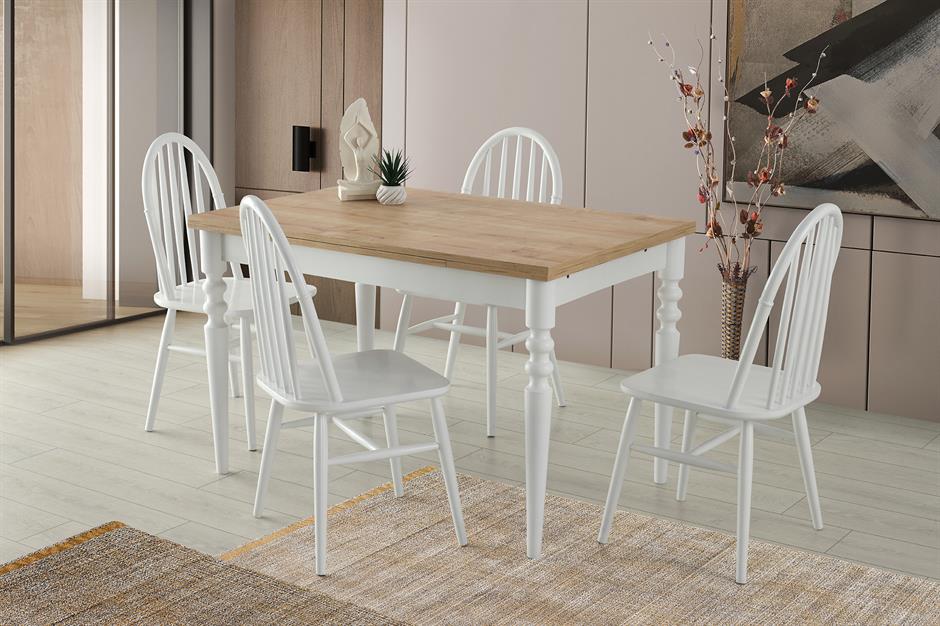 Didim Modern Açılır Sadece Mutfak Masası 80x120