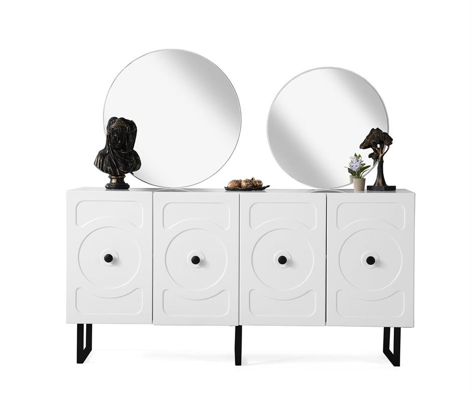 Emir %100 MDF Modern Bohem Yemek Odası Takımı