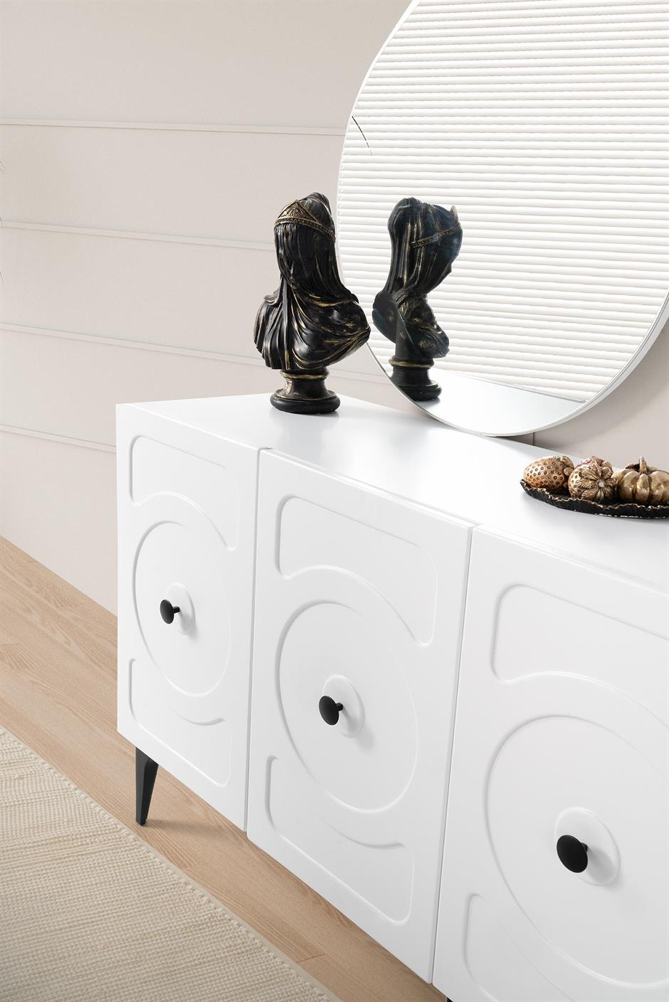 Emir %100 MDF Modern Bohem Yemek Odası Takımı