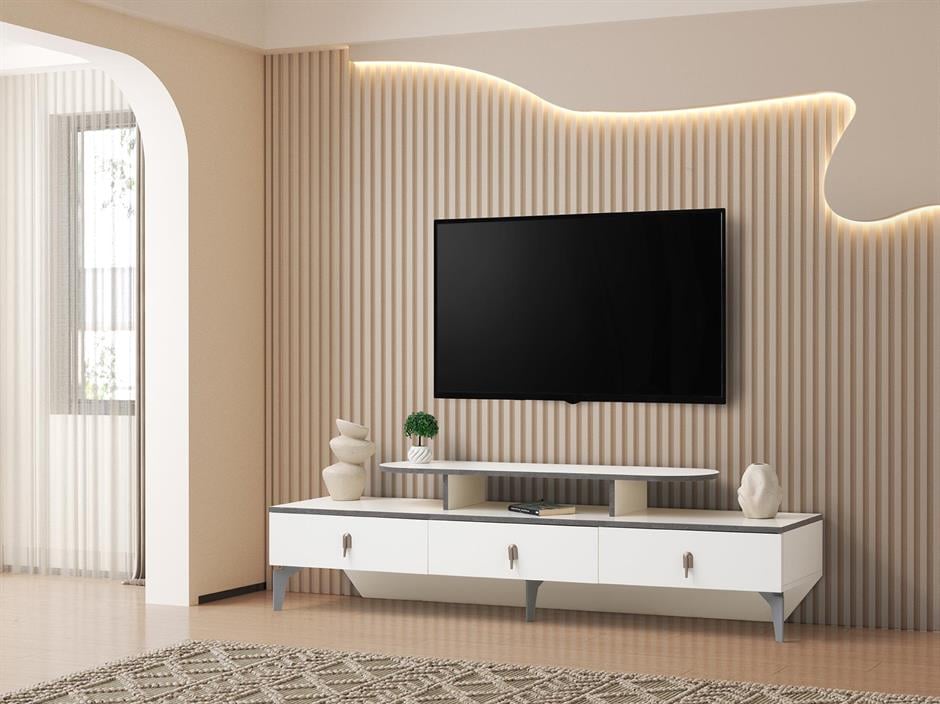 İrem Modern Dolaplı Tv Ünitesi 180*46*48